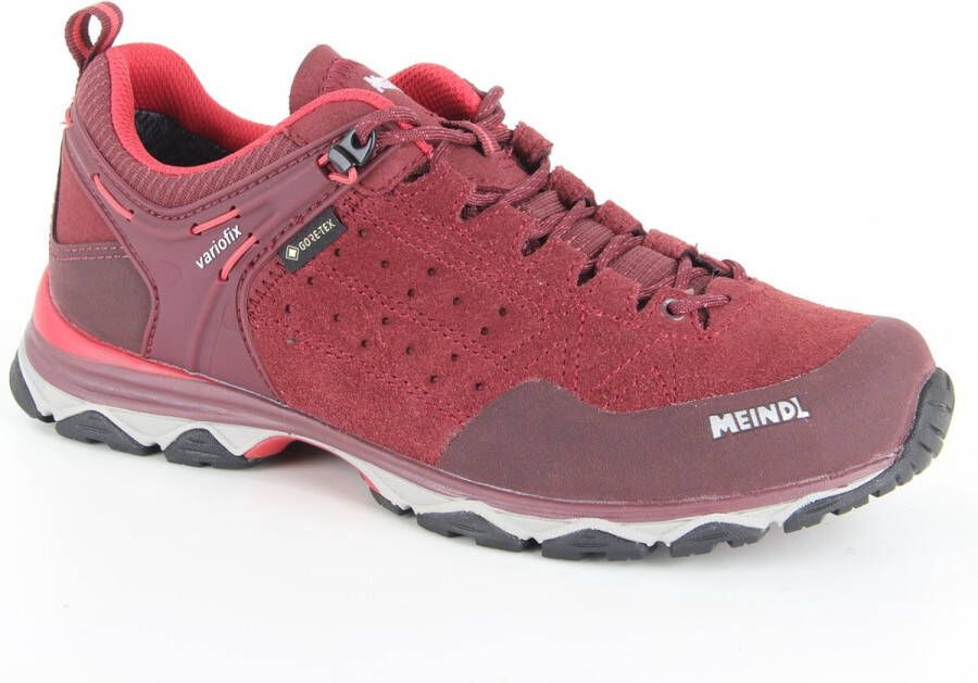 meindl 3937-81 dames wandelschoenen laag rood