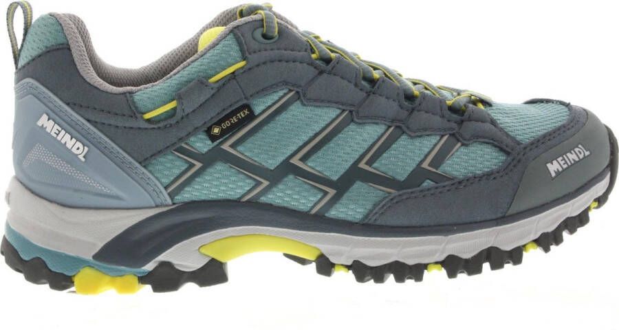 Meindl Caribe Gtx Gore-Tex Wandelschoenen Dames Steengrijs Turkoois