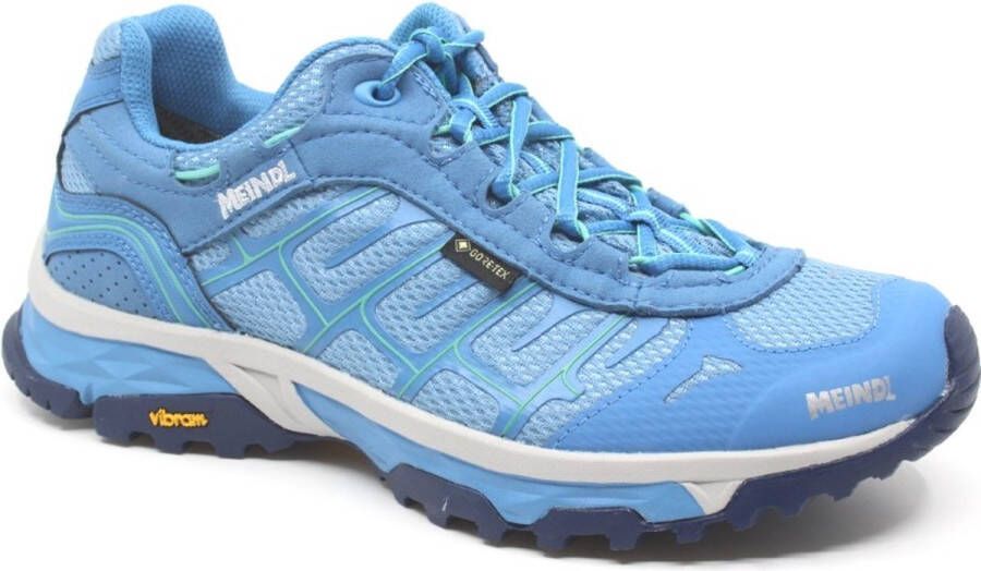 meindl FINALE LADY GTX 4676-18 Lichtblauwe lage wandelschoenen met Goretex