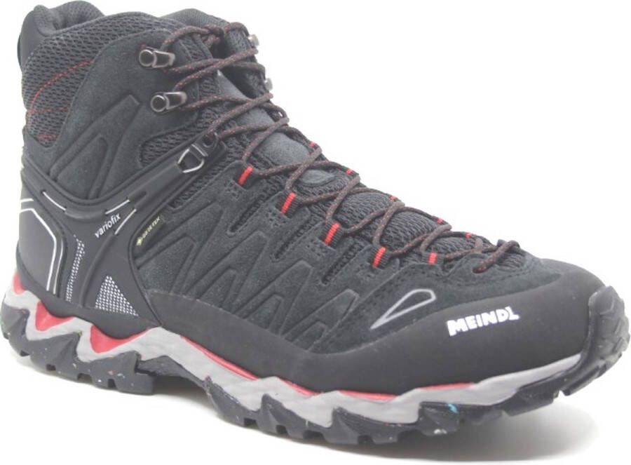 Meindl LITE HIKE GTX 4692-01 Zwart combi half hoge heren wandelschoenen wijdte H