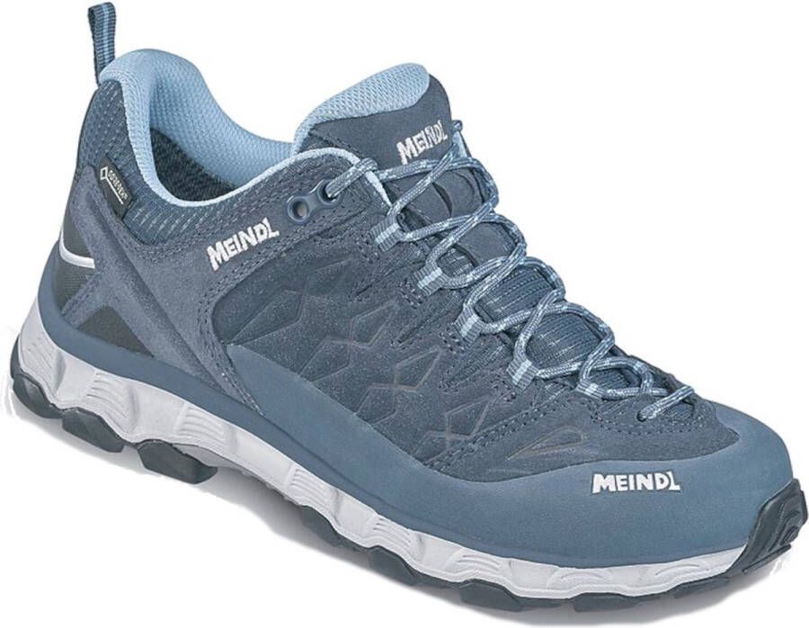 Meindl Lite Trail Lady Gore-Tex Wandelschoen Dames waterdichte lage wandelschoenen Jeans Azur