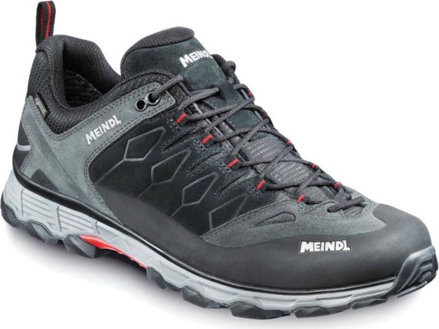 Meindl Lite Trail Gore-Tex Wandelschoen Heren waterdichte lage wandelschoenen Anthrazit Rot - Foto 1