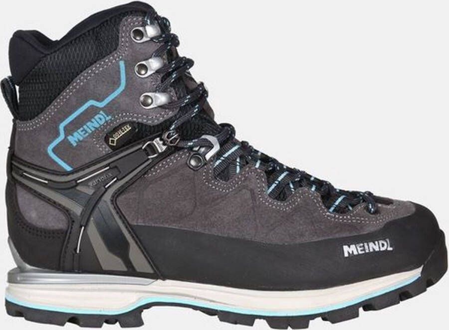 Meindl Litepeak Lady Pro GTX Wandelschoenen Dames Lichtgrijs Middenblauw