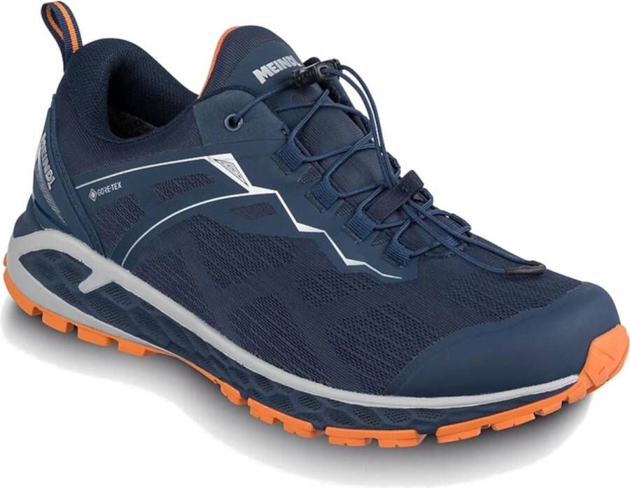 Meindl Power Walker Gore-tex Heren Wandelschoenen 5568-49 Kleur Blauw