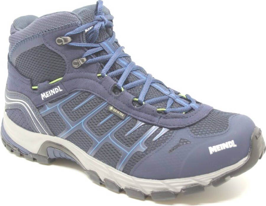 Meindl QUEBEC MID GTX 5558-49 Blauwe Heren Halfhoog Wandelschoen A-B Categorie