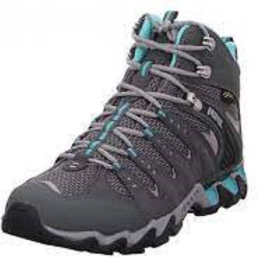 Meindl Respond Lady Mid II GTX Wandelschoenen Dames Anthracite Turquoise