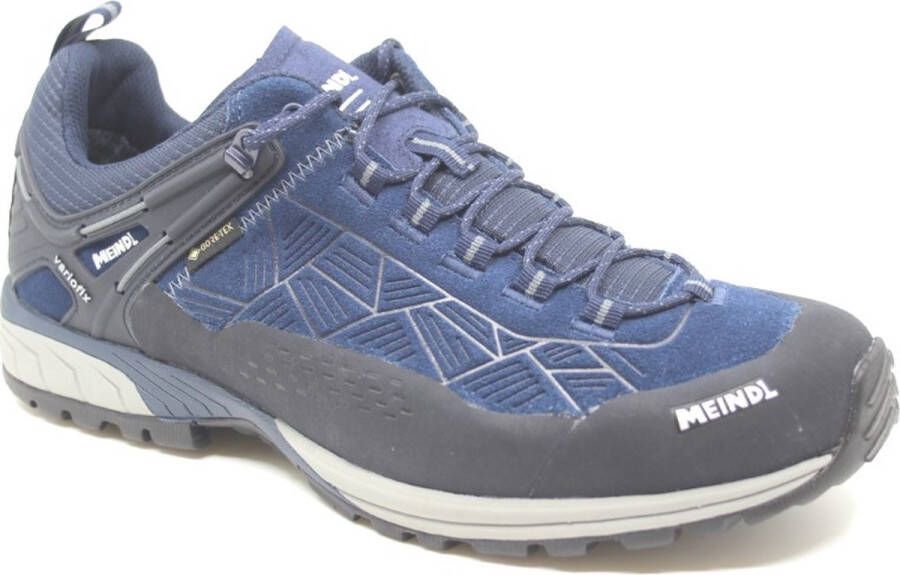 meindl Top Trail GTX 4715-49 Blauwe lage trail wandelschoenen wijdte H met GoreTex