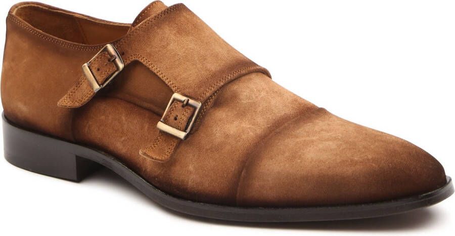 Melik Schoen Derby Sugero Cognac Heren Nette schoenen