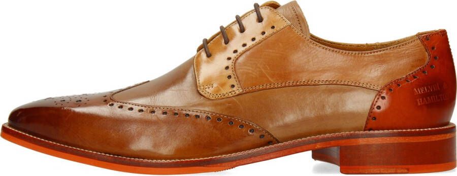 Melvin & Hamilton Schoenen met perforatie Jeff 14 met leren binnenzool