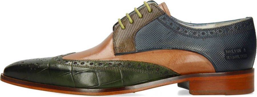 Melvin & Hamilton Heren Derby schoenen Lewis