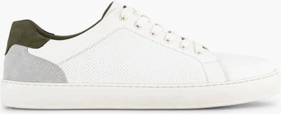 Memphis One Witte leren sneaker