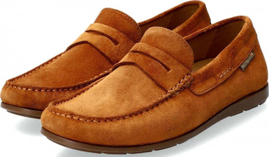 Mephisto Alyon Heren Mocassin van Suède Bruin Brown Heren