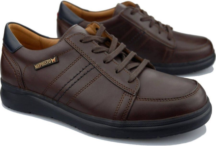 Mephisto Amelio Veterschoen voor Heren Brown Heren