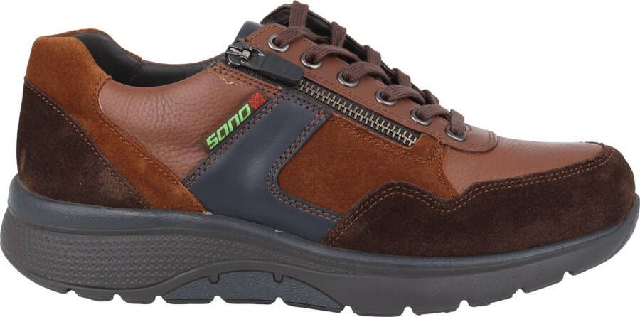 Mephisto Amory heren sneaker bruin