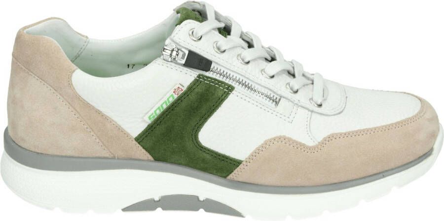 Mephisto AMORY VELSPORT CasualHeren sneakersHeren veterschoenVrije tijdsschoenen Wit beige