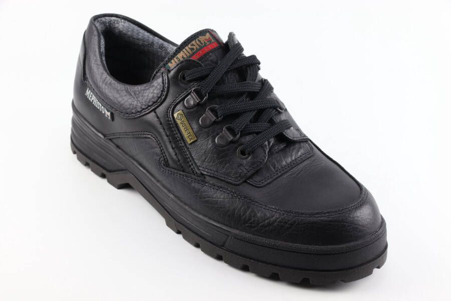 Mephisto Veterschoenen Barracuda Mephitex Black Zwart