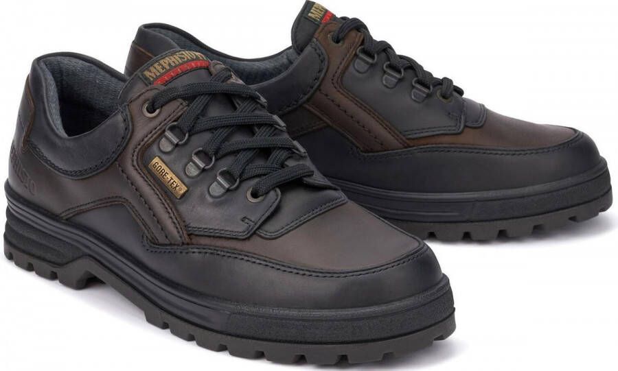 Mephisto BARRACUDA GORE MAMOUTH Volwassenen Heren sneakersHeren veterschoenVrije tijdsschoenen Zwart