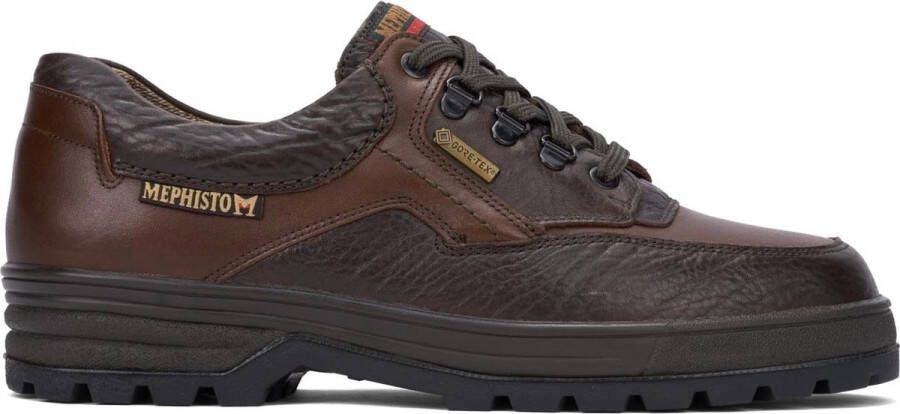 Mephisto BARRACUDA heren veterschoen GORE TEX donkerbruin