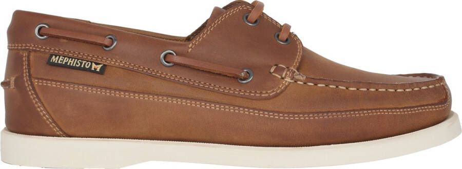 Mephisto Bruine bootschoenen voor heren Brown Heren