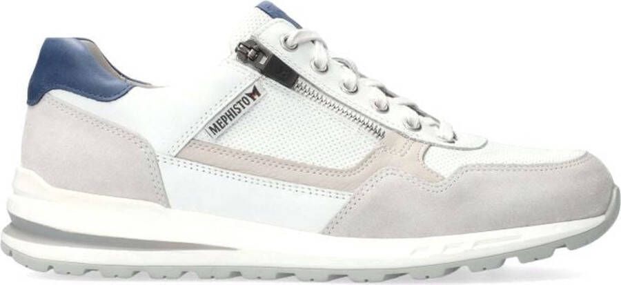 Mephisto Stijlvolle Bradley Sneaker voor Heren White Heren