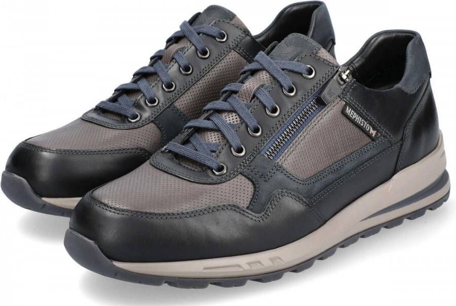 Mephisto Bradley heren sneaker zwart