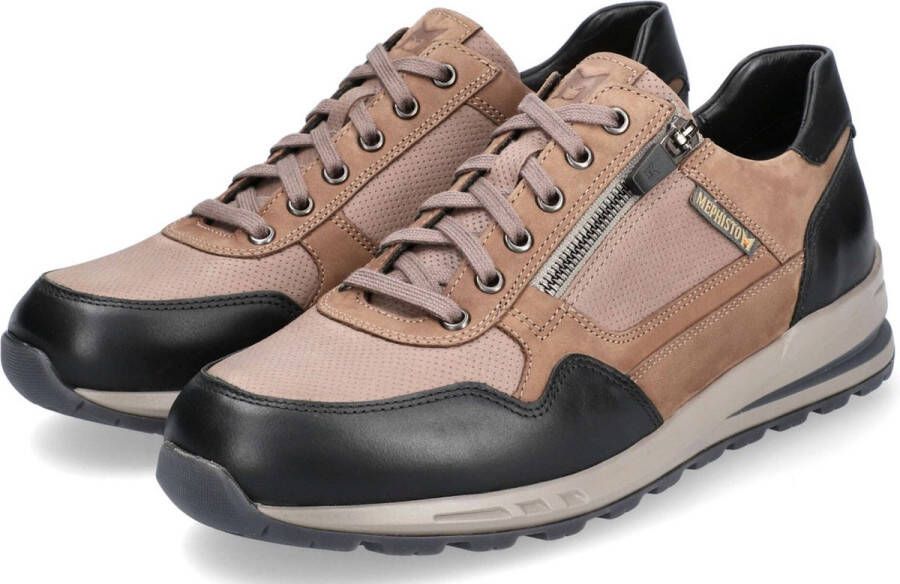 Mephisto Bradley heren sneaker zwart