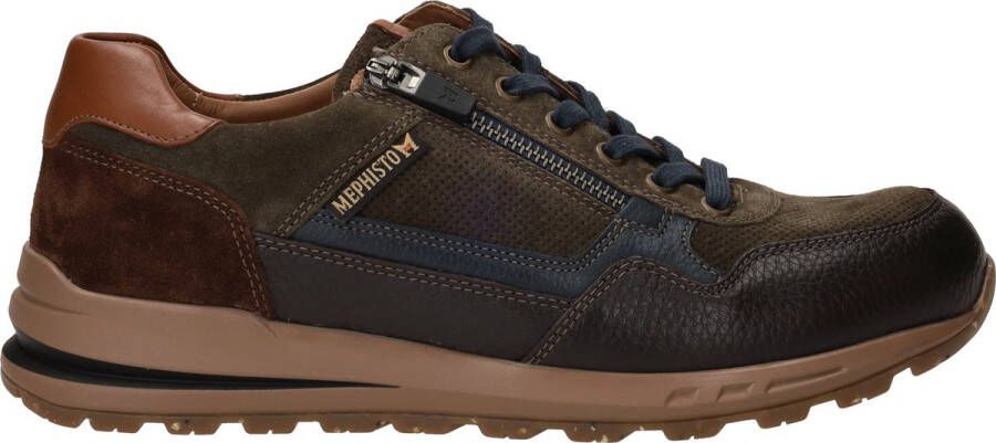 Mephisto BRADLEY OR. CasualHeren sneakersHeren veterschoenVrije tijdsschoenen Bruin