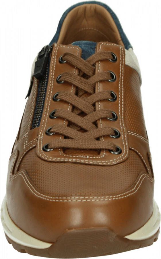 Mephisto BRADLEY RANDY Volwassenen sneakers veterschoenVrije tijdsschoenen Cognac