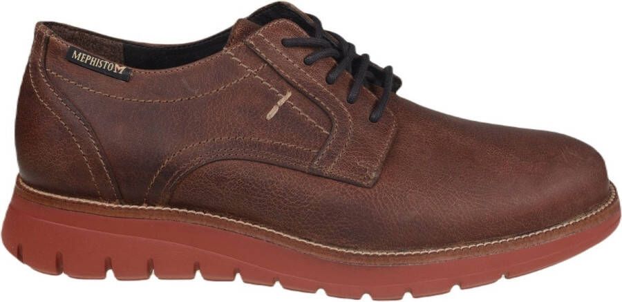 Mephisto Stijlvolle Heren Veterschoenen Brown Heren