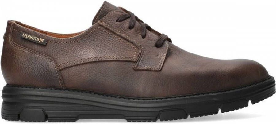 Mephisto Comfortabele veterschoen voor heren Brown Heren