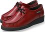 Mephisto Rode Leren Veterschoenen voor Dames Red Dames - Thumbnail 1