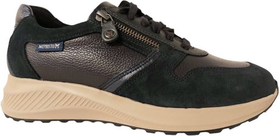 Mephisto Dames Sneaker Kim Blauw