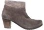 Mephisto Taupe dames enkellaars met metalen afwerking Gray Dames - Thumbnail 1