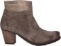 Mephisto Nubuck Enkellaars voor dames Taupe Gray Dames - Thumbnail 1