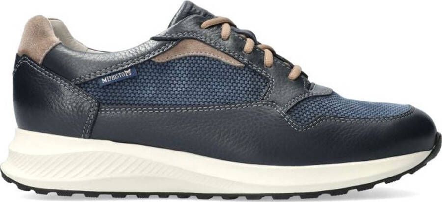 Mephisto DAVIS Comfortabele heren sneaker Marineblauw