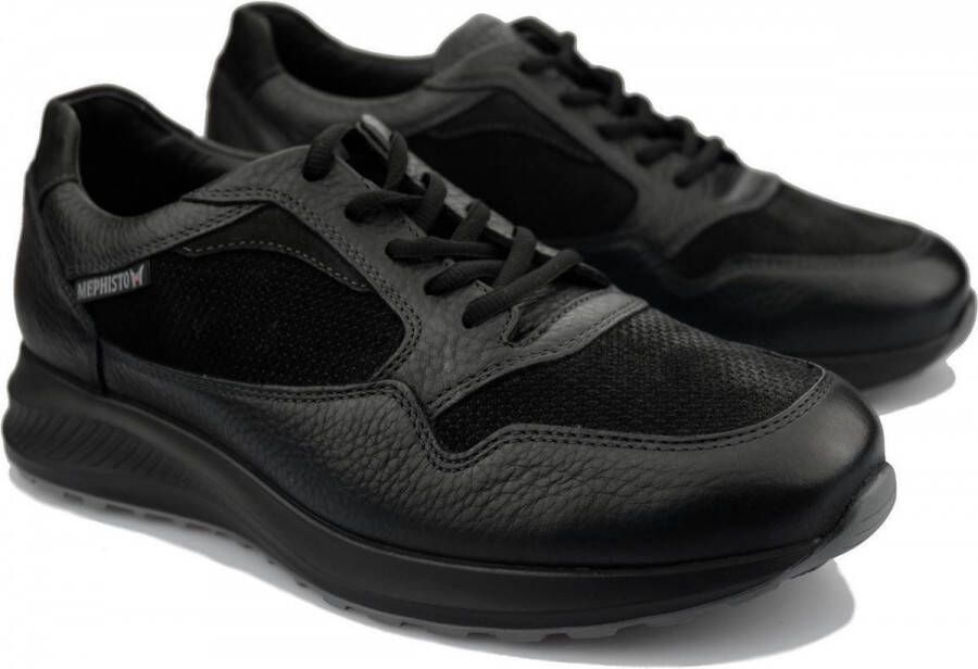 Mephisto DAVIS Comfortabele heren sneaker Zwart