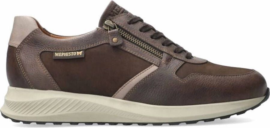 Mephisto Casual Leren Herensneaker Brown Heren - Foto 1