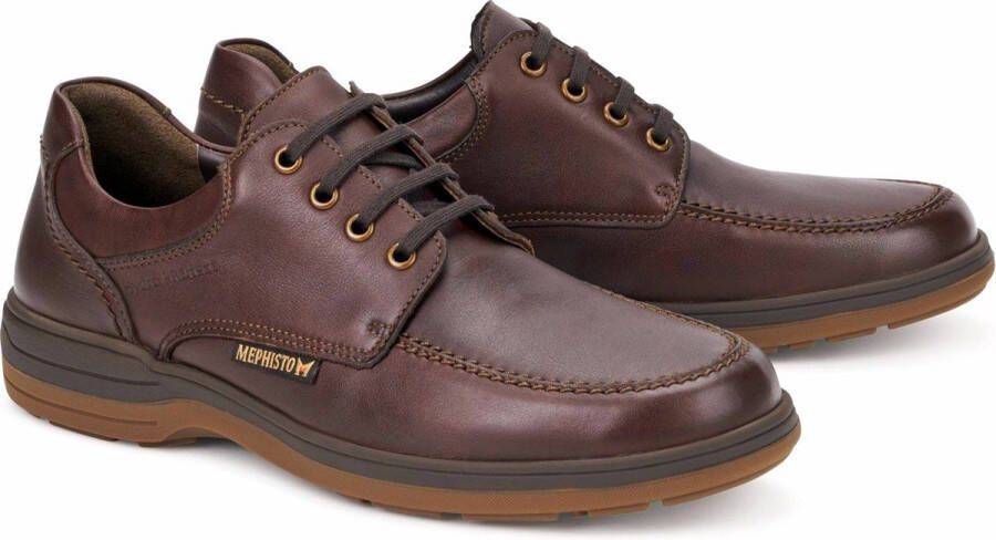 Mephisto Douk Veterschoen voor heren Brown Heren - Foto 1