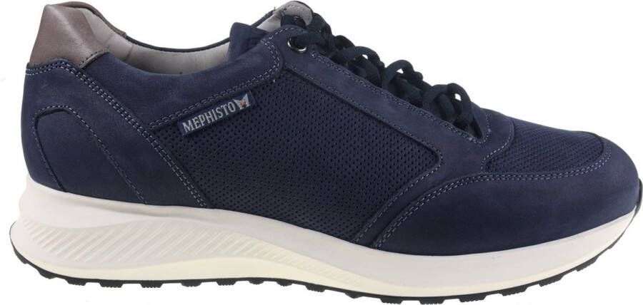 Mephisto Doyle heren sneaker blauw