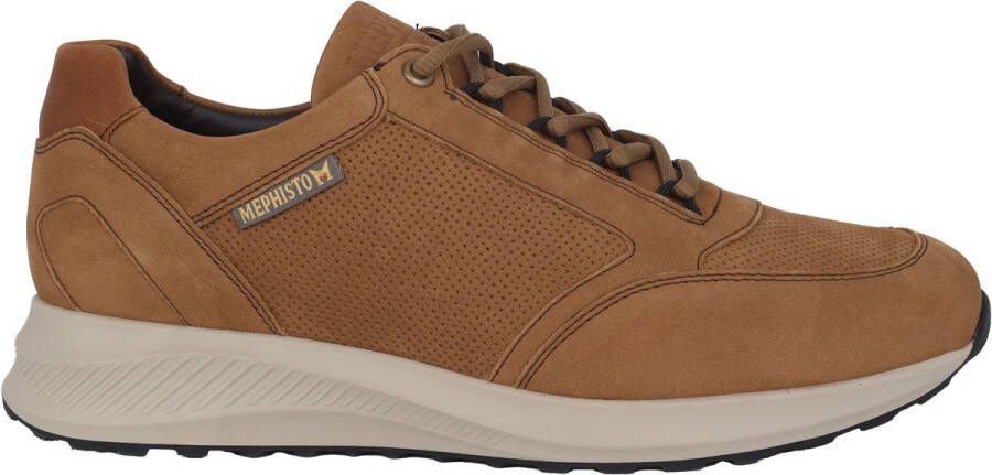 Mephisto Bruine Heren Sneaker Hoge Kwaliteit Brown Heren