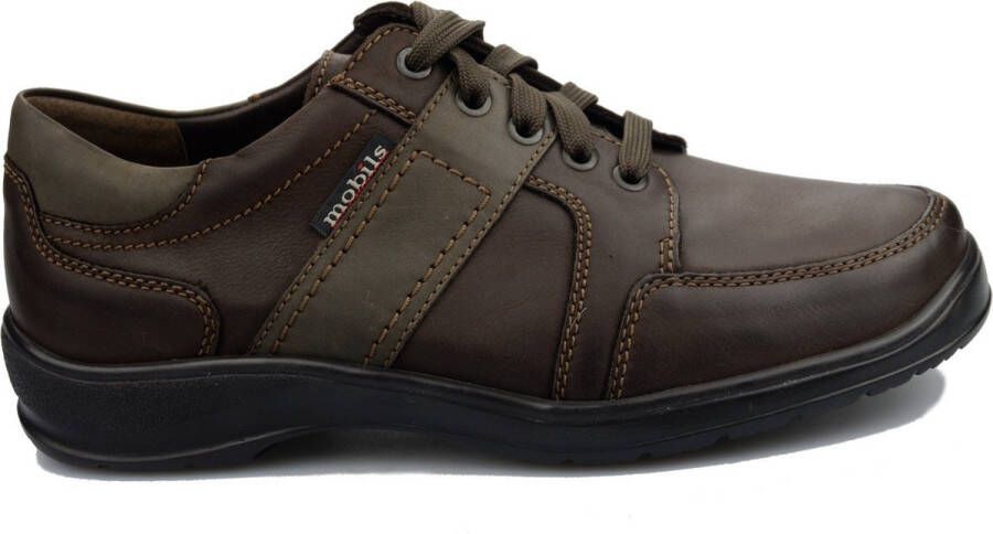 Mephisto Edward Veterschoen Brede Pasvorm Brown Heren