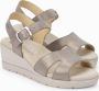 Mephisto Elisabeth Damessandaal Taupe Leer Beige Dames - Thumbnail 11