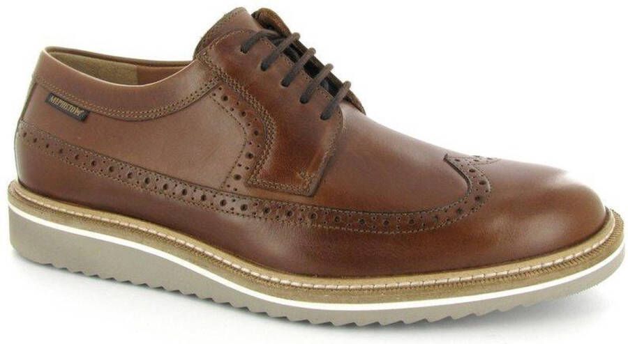 Mephisto Enrico Heritage Leren Veterschoen Heren Brown Heren