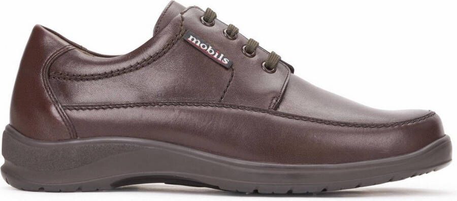 Mephisto Ezard Heren Brede Schoenen Bruin Brown Heren