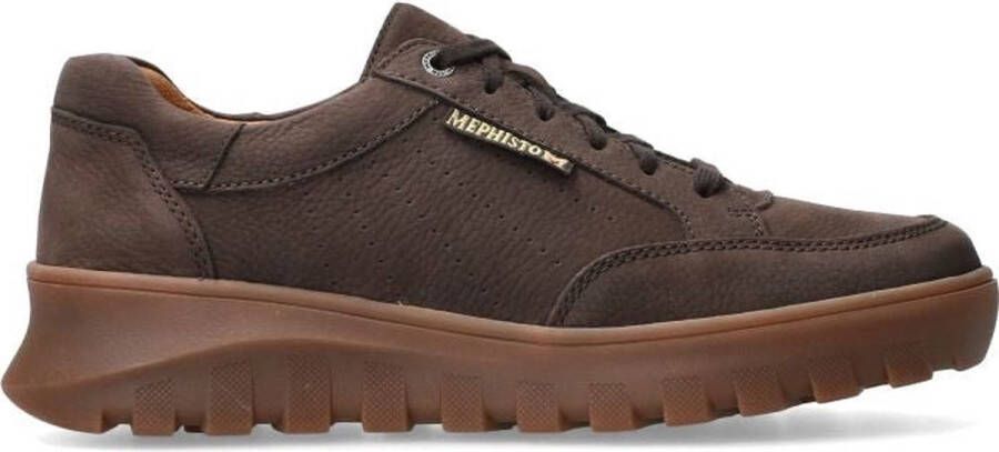 Mephisto Comfortabele 'Flynn' Herensneaker Bruin Heren