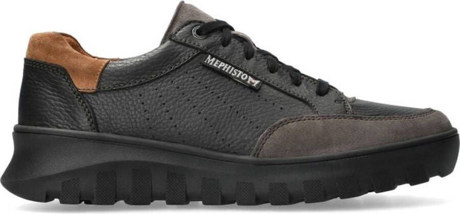 Mephisto Trendy Flynn Sneaker met Ongeëvenaard Comfort Gray Heren