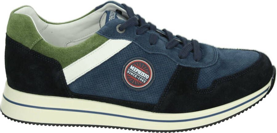 Mephisto GARRY Lage sneakersHeren sneakersVrije tijdsschoenen Blauw