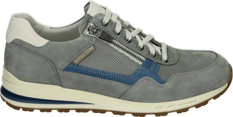 Mephisto GREG VELSPORT Volwassenen Heren sneakersVrije tijdsschoenenPopulaire herenschoenen Kleur Grijs