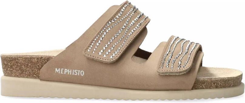 Mephisto Comfortabele damessandaal taupe Beige Dames