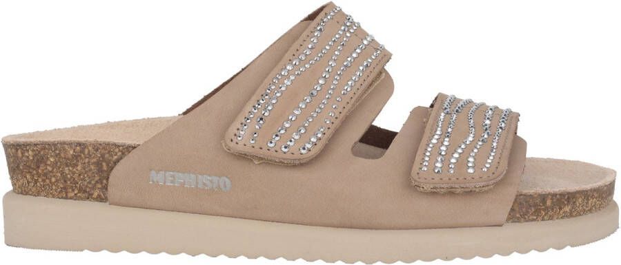 Mephisto Comfortabele damessandaal taupe Beige Dames